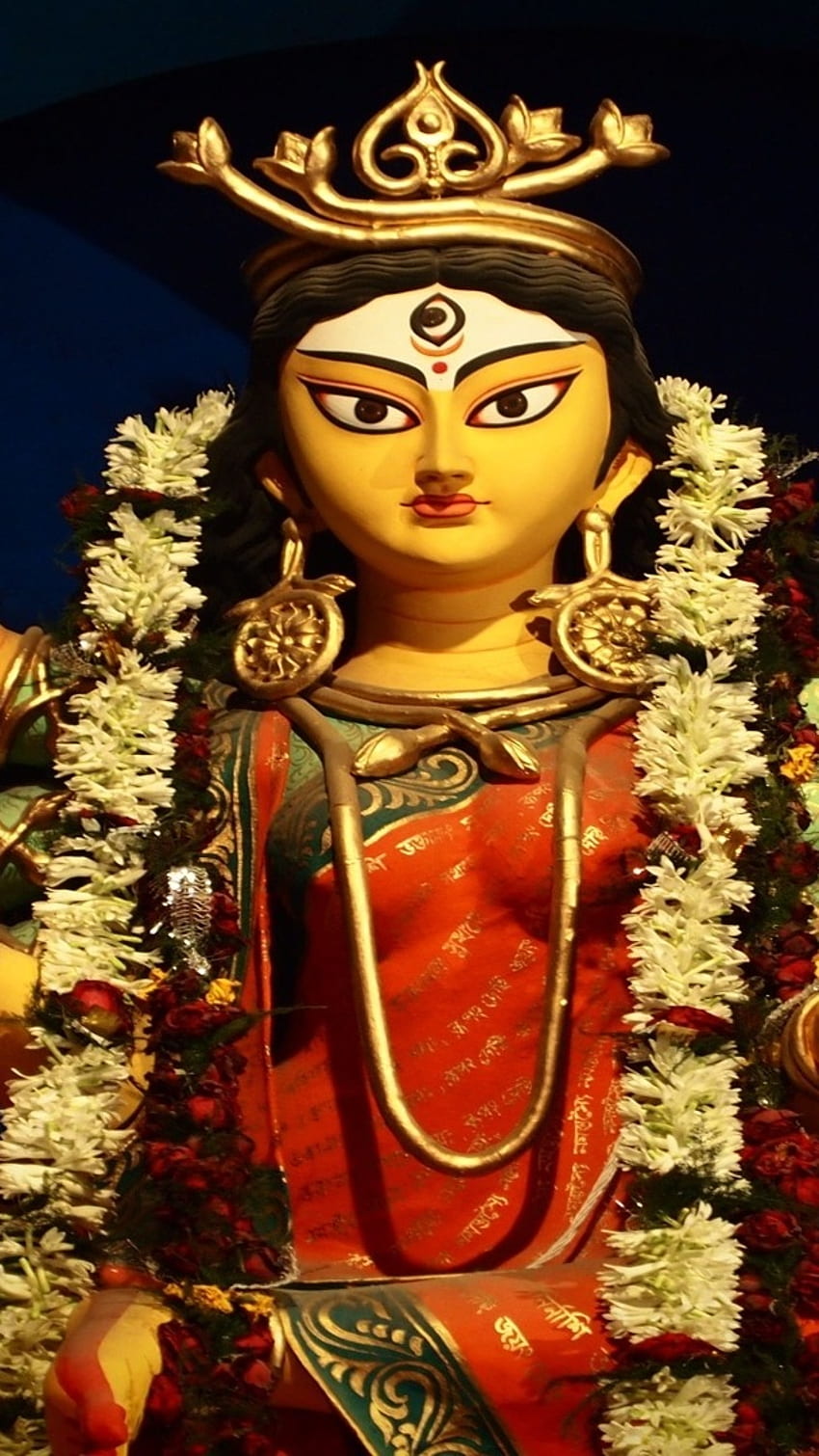 Durga Devi, Durga Ashtami HD phone wallpaper