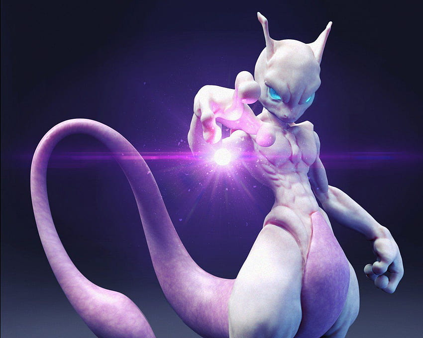 Pokemon Mewtwo, Armored Mewtwo HD wallpaper