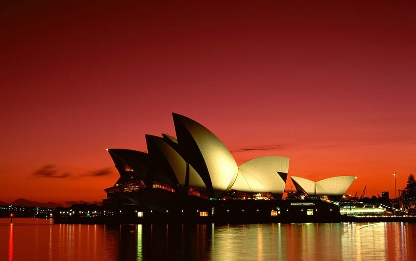 Opernhaus in Sydney . Aktie des Opernhauses von Sydney HD-Hintergrundbild