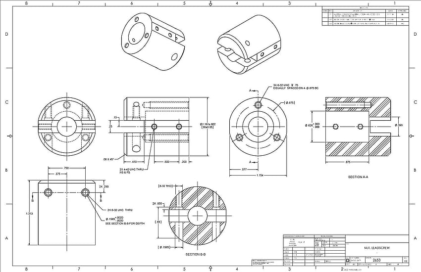 Mechanical Engineer Drawing, Engineering Drawing HD wallpaper