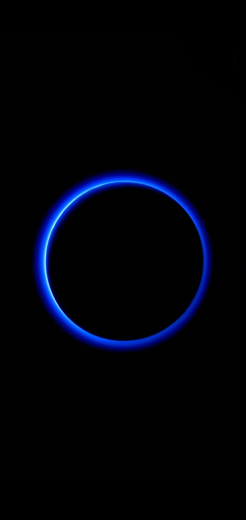 Plutón Atmósfera, azul eléctrico, planetas, sistema solar, neón, espacio fondo de pantalla del teléfono