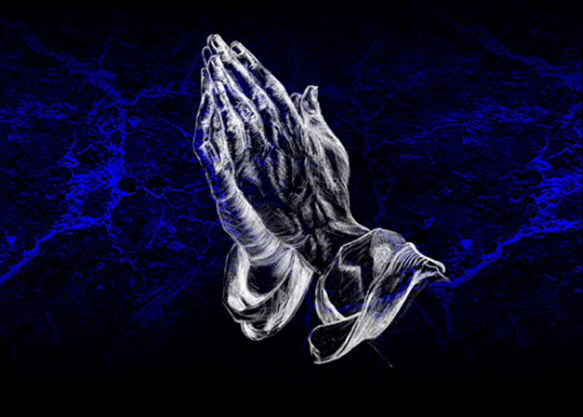 Mani in preghiera, mano di Gesù Sfondo HD