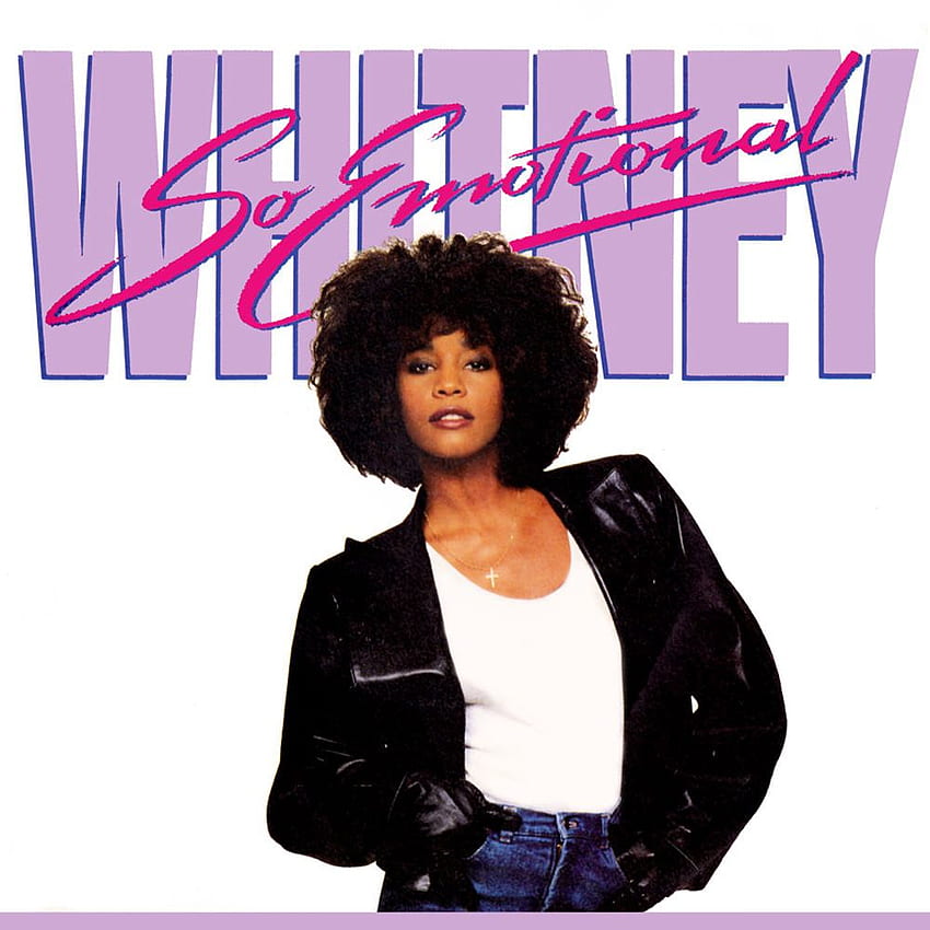 Whitney Houston célibataire si émotif - Fond d'écran de téléphone HD
