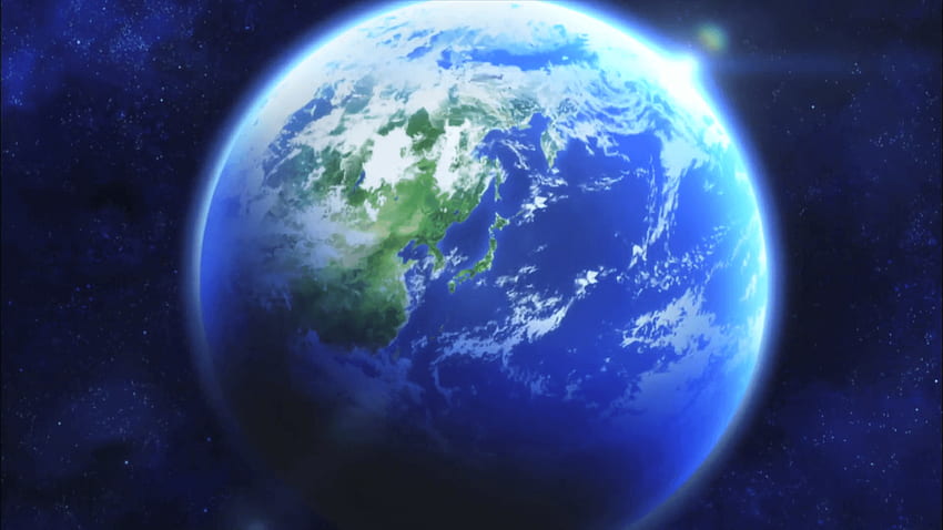  Tierra, Tierra Anime, Fondo de pantalla HD