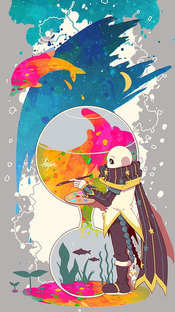 Ink Sans  WallpaperDesktop Background by StudioNovella on DeviantArt