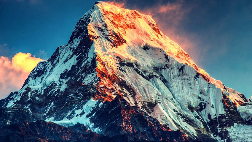 Mount Everest, Nature, , , Background, and, Everest Mountain HD wallpaper