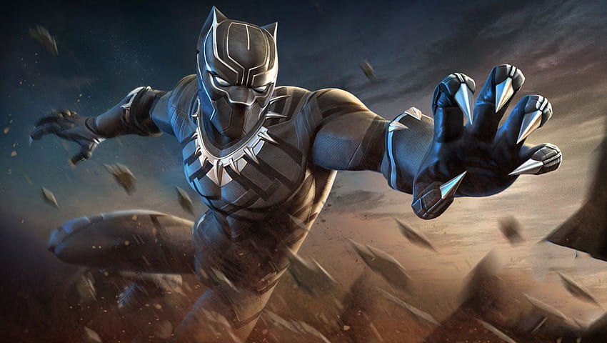 Black Panther Marvel Contest Of Champions Laptop HD wallpaper