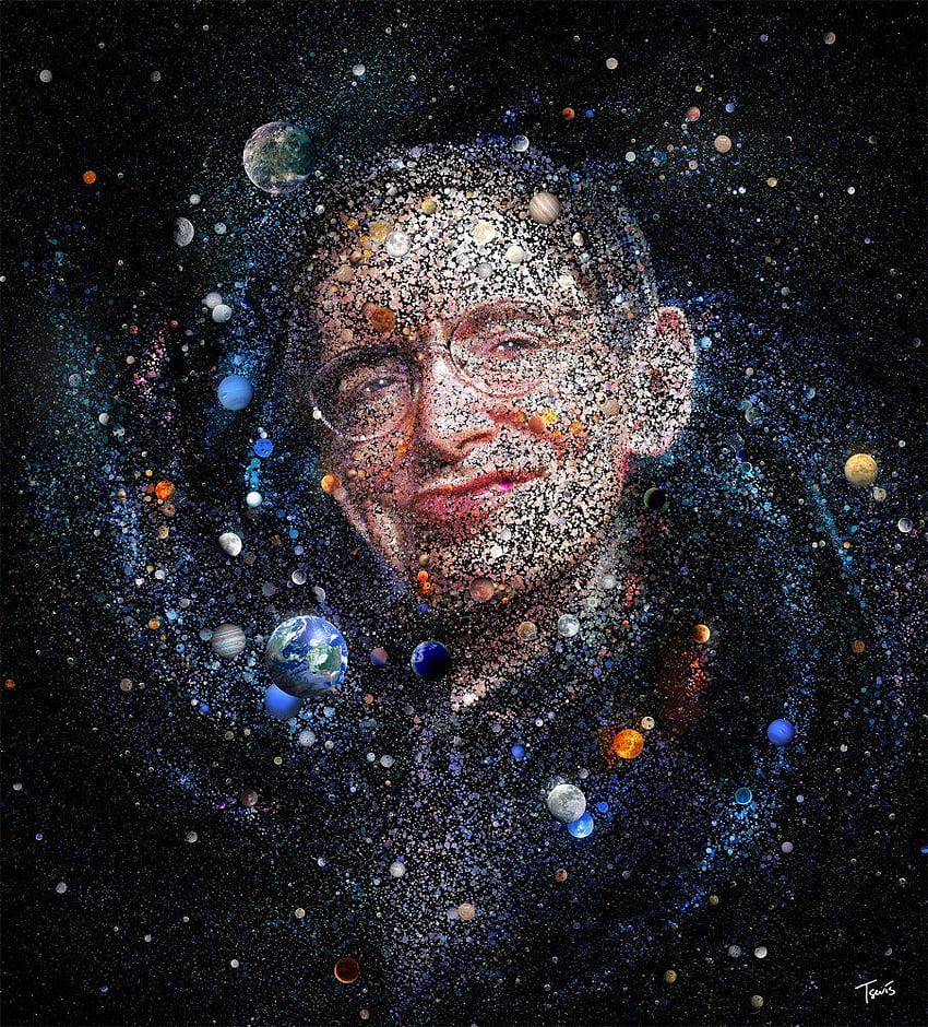Niesamowity wszechświat limitowanej edycji Stephena Hawkinga Tapeta na telefon HD
