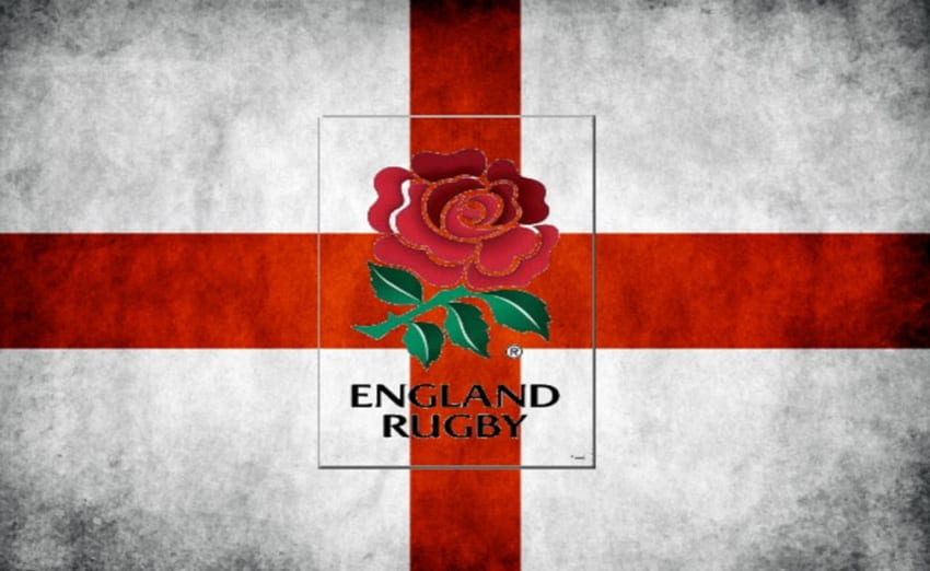 england, rose, rugby, cross HD wallpaper