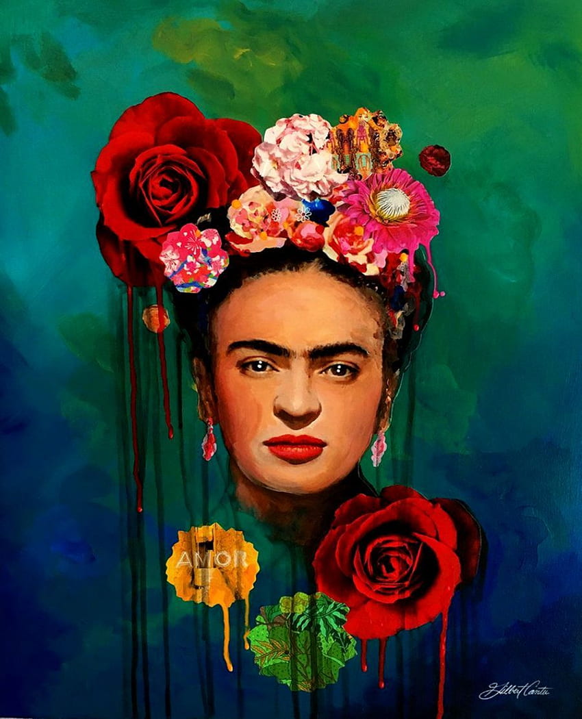 Frida Poster, Frida Kahlo HD phone wallpaper