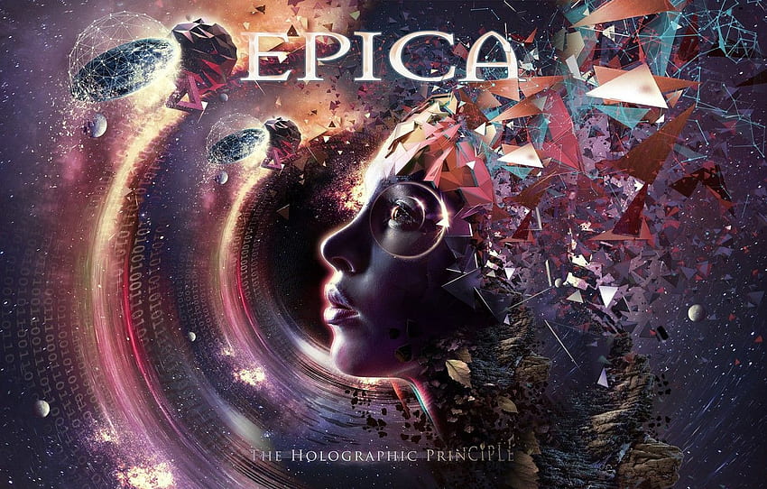metal, gothic, sympho, Epica, The Holographic Principle за , раздел музика HD тапет