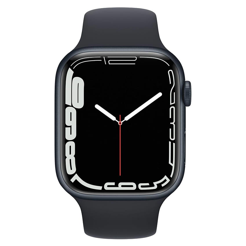 Kaufen Sie die Apple Watch Series 7 GPS (Mitternacht, 45 mm) zum besten Preis in Indien online bei Poorvika, Apple Watch 7 HD-Handy-Hintergrundbild
