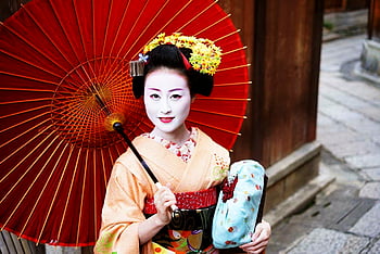 舞妓 maiko 富津愈 tomitsuyu 祇園東 KYOTO JAPAN. 艺姬, Kyoto Geisha HD phone ...