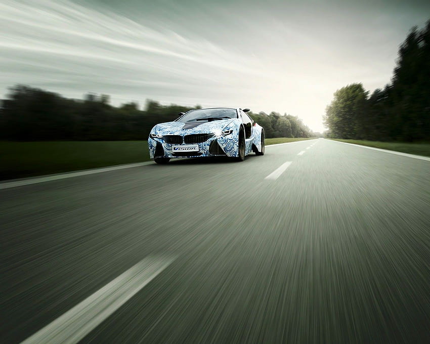 BMW Vision Efficient Dynamics Concept Car, Electric Car HD wallpaper