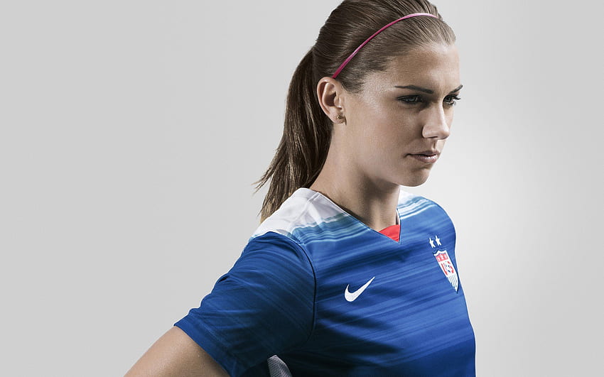 Alex Morgan, Futbolcu kızlar, Sporcular, ABD, Nike, Kadınlar HD duvar kağıdı