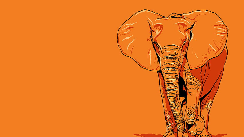 Elephant Art 07879, Elephant Painting HD wallpaper | Pxfuel