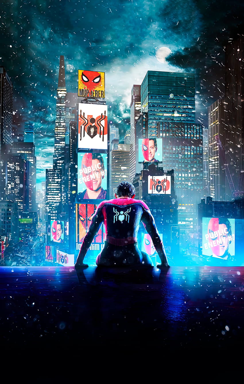 Spider Man No Way Home, spiderman, Marvel HD phone wallpaper