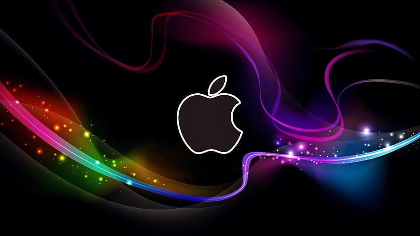 Cool Apple Logo background HD wallpaper