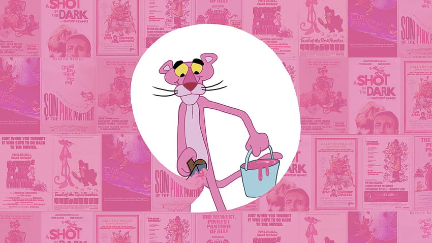 Pink Panther lustig HD-Hintergrundbild