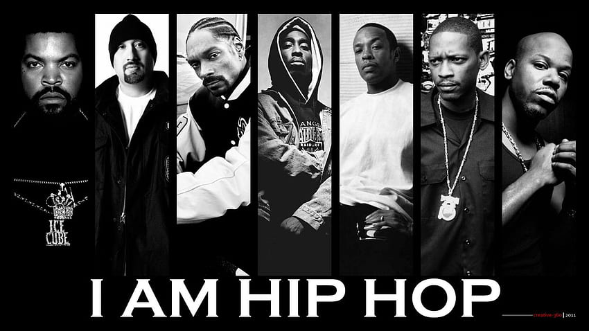 Hip Hop Rap BW Ice Cube Snoop Dogg Tupac Shakur Dr Dre Fond d'écran HD