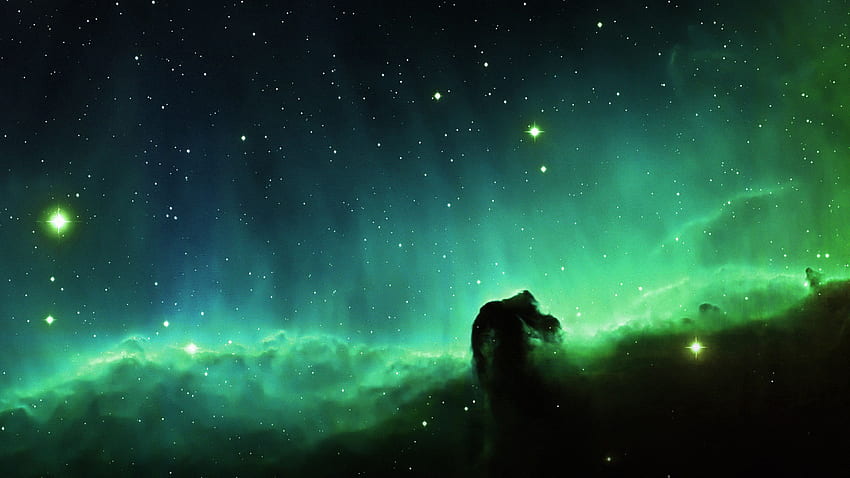 Horse Head Blue Nebula Sky Space Stars, Keeper of The Lost Cities HD wallpaper