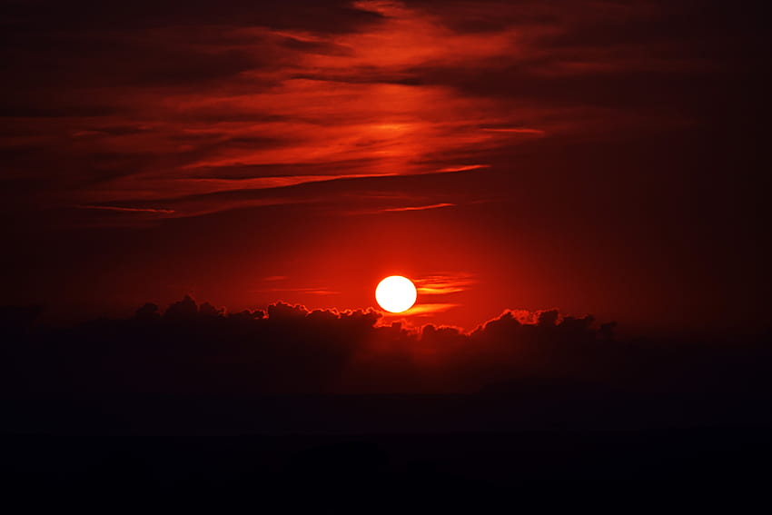Sonnenuntergang, Himmel, Sonne, Dämmerung, Dunkelheit, Abenddämmerung HD-Hintergrundbild
