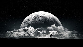 Black And White Planet Hd Wallpapers | Pxfuel