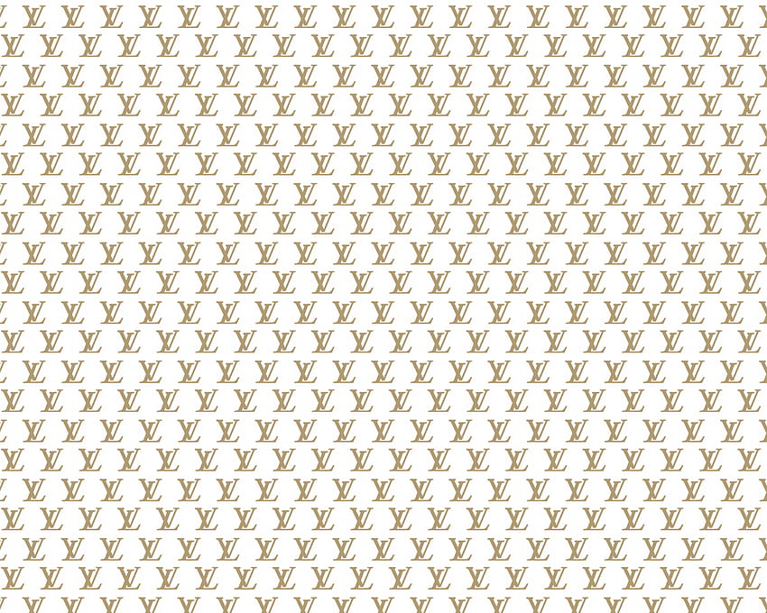 white and gold lv wallpaper