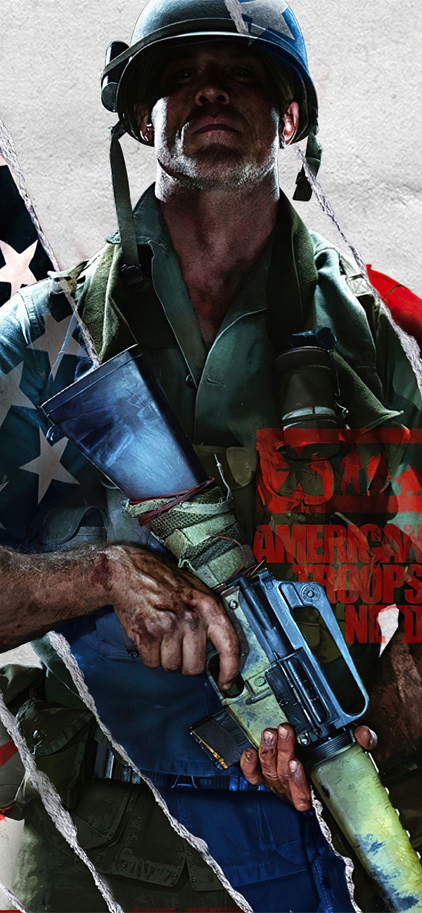Call of Duty Black Ops สงครามเย็น สหรัฐอเมริกา วอลล์เปเปอร์โทรศัพท์ HD
