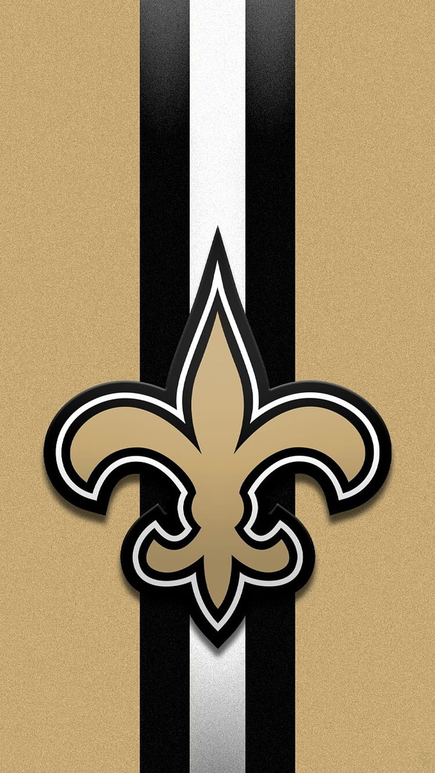 iPhone 6 de fútbol de los New Orleans Saints. fútbol de los santos de nueva orleans, logotipo de los santos de nueva orleans, santos de nueva orleans, santos de la nfl fondo de pantalla del teléfono