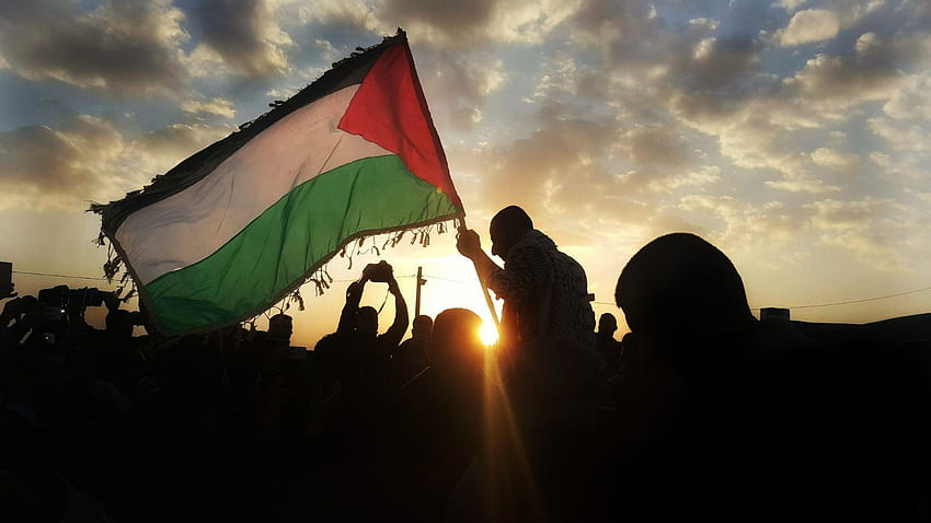 Палестина, флаг на Палестина HD тапет