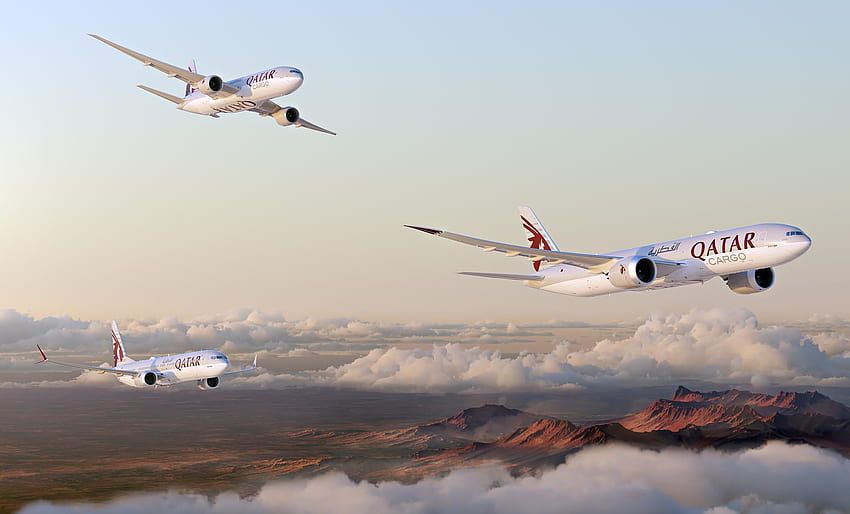 Bisakah Boeing memenuhi perjanjian baru dengan Qatar Airways?. Pendapat. Penerbangan Global, Logo Qatar Airways Wallpaper HD