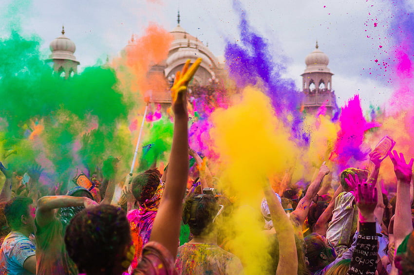 The Best Places in India to Celebrate Holi HD wallpaper