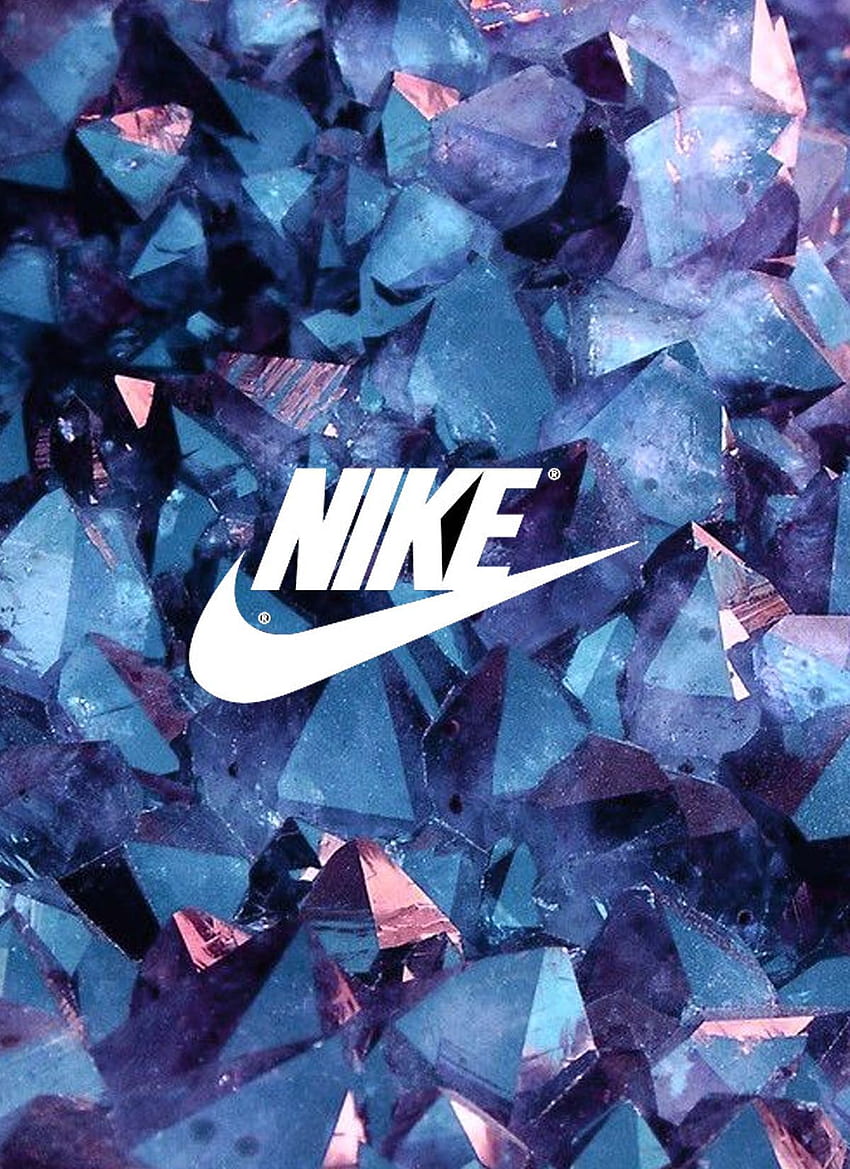 Nike Logo Edit. Nike , iPhone , New background, Cool Blue Nike HD phone wallpaper
