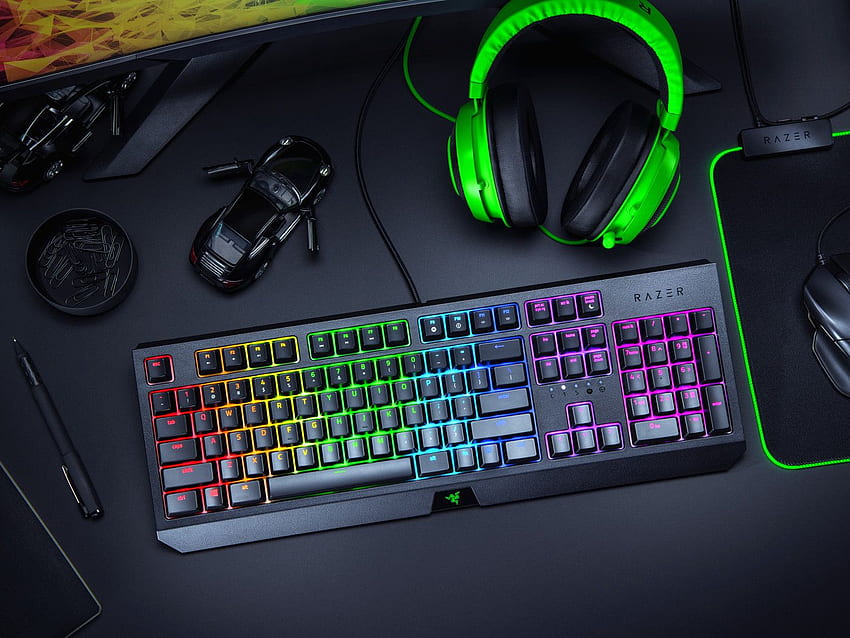 Gamer-Tastatur, Gaming-Tastatur und Maus HD-Hintergrundbild