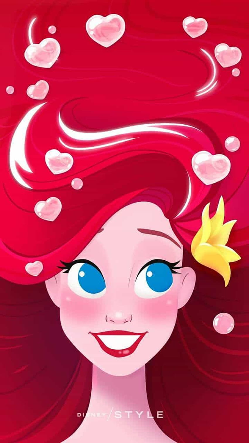 Disney, Ariel et Princesse - Style Disney - Fond d'écran de téléphone HD