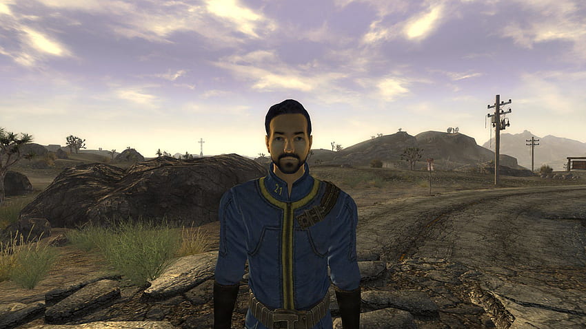 The Lone Wanderer en tant que coursier à Fallout New Vegas - mods et communauté Fond d'écran HD