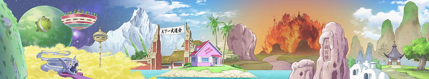 Dragon Ball Super Background Credits, Dragon Ball Super Scenery HD wallpaper