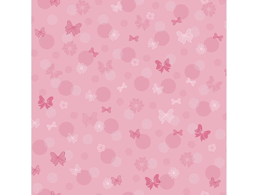 DY0178 Disney Minnie Mouse Bows & Dots, Minnie Mouse Pink HD wallpaper