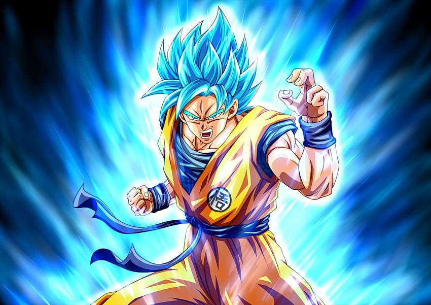 Super Saiyan Blue Goku From @mattari_illust : r/dbz