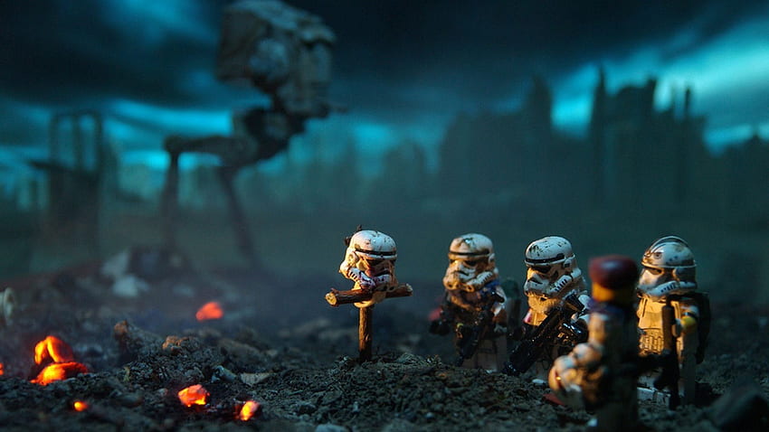 Lego Star Wars, Lego Darth Vader Tapeta HD