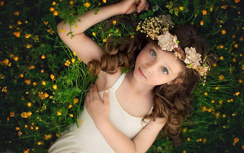 little girl, childhood, fair, nice, flower, adorable, bonny, sweet, Belle, white, eyes, girl, grass, comely, sightly, pretty, green, face, nature, lovely, pure, child, blue, graphy, cute, baby, Nexus, beauty, kid, beautiful, people, little, pink, Prone, princess, dainty HD wallpaper