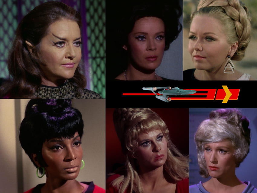 Star Trek: Seri 6 Asli, Joanne Linville, Majel Barrett, Grace Lee Whitney, Star Trek, Nichelle Nichols Wallpaper HD