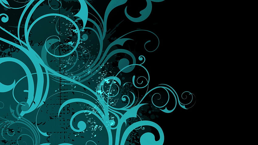 Blue and Black Abstract Backgrounds for Presentation - PPT Backgrounds Templates HD wallpaper