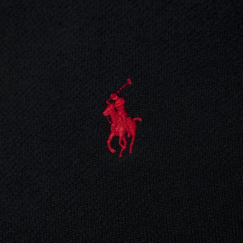 red polo background