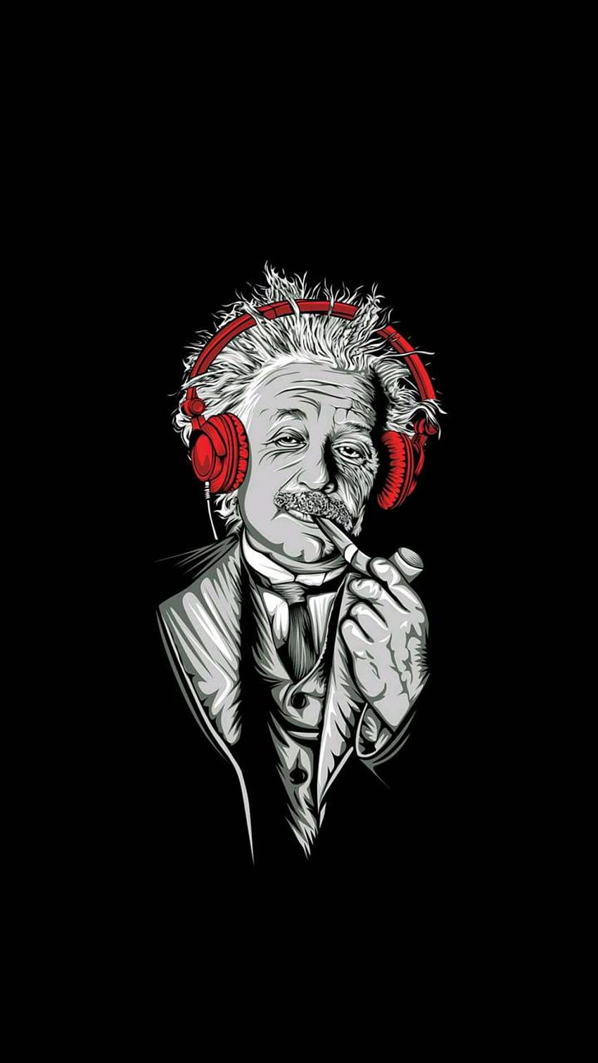 Albert Einstein - przez, Albert Einstein Art Tapeta na telefon HD
