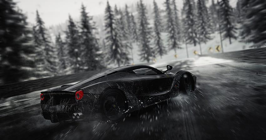 Kru, Ferrari, Rain, , Game, Stunt Car Wallpaper HD