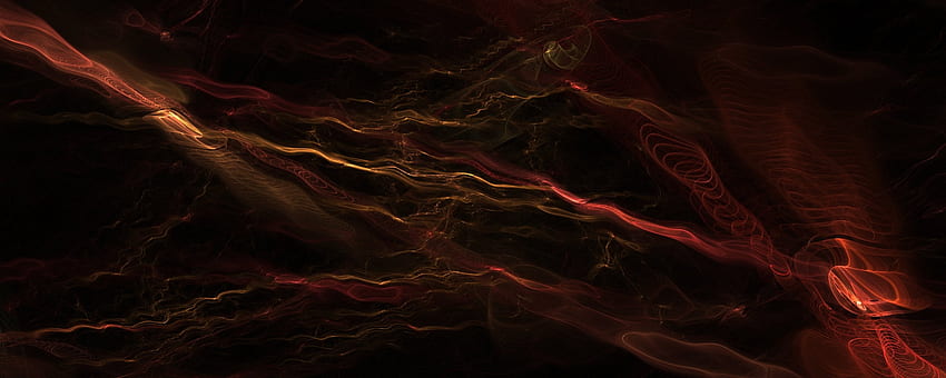 fresco doppio monitor, rosso, nero, cielo, fenomeno geologico, luce Sfondo HD