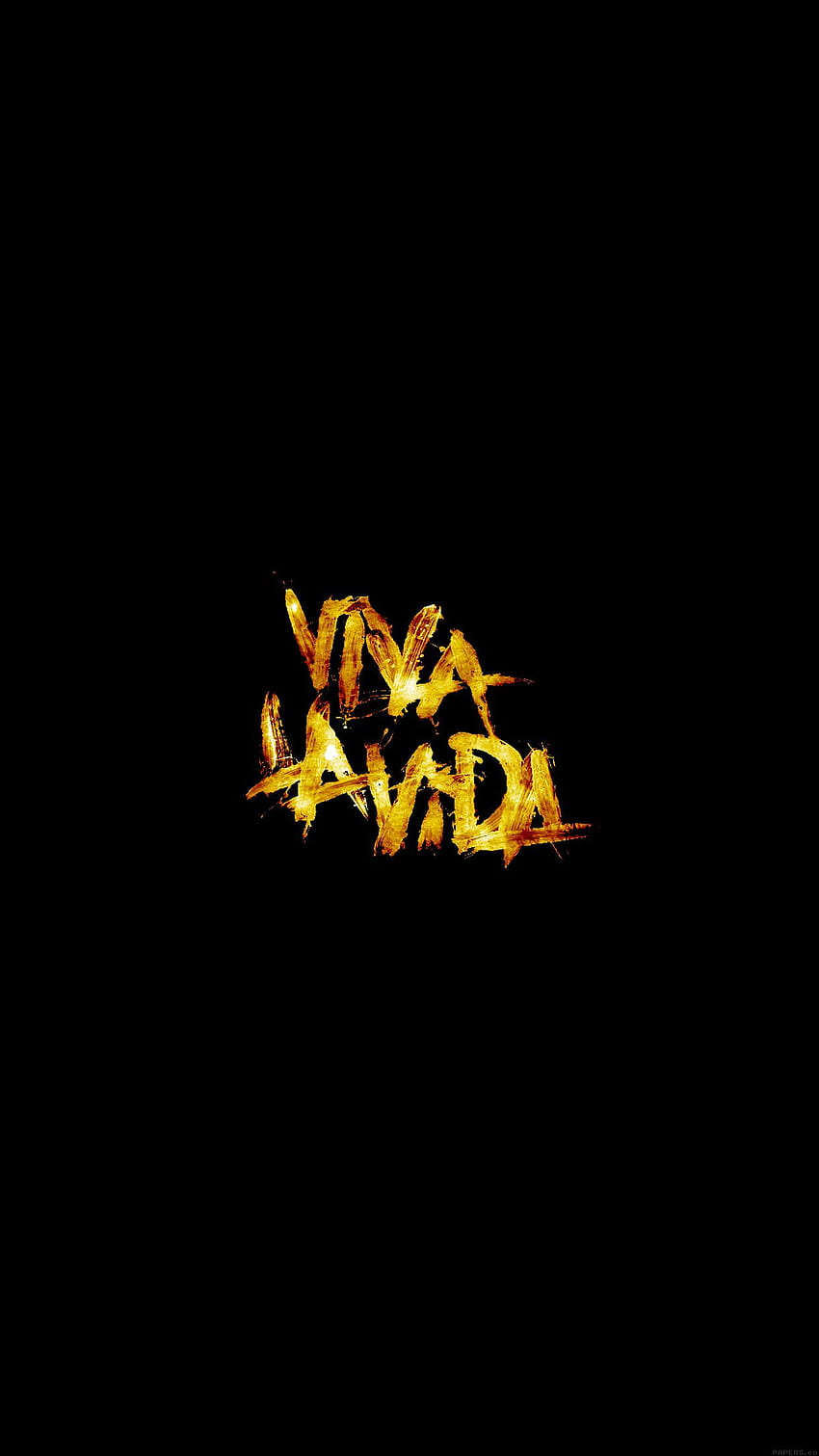 Logotipo de Viva La Vida Arte musical, Coldplay fondo de pantalla del teléfono