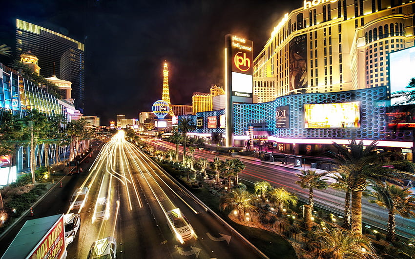Las Vegas Strip, Skyline von Las Vegas HD-Hintergrundbild